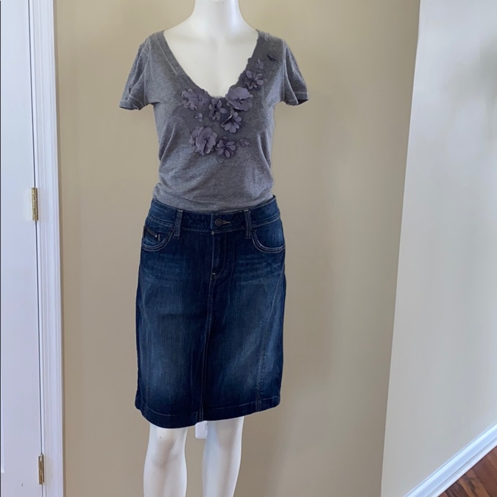 ESPRIT Jean Skirt